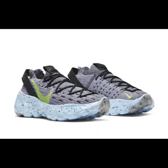 Nike Space Hippie 04 CD3476-001 Grey Volt Unisex - Picture 3 of 9